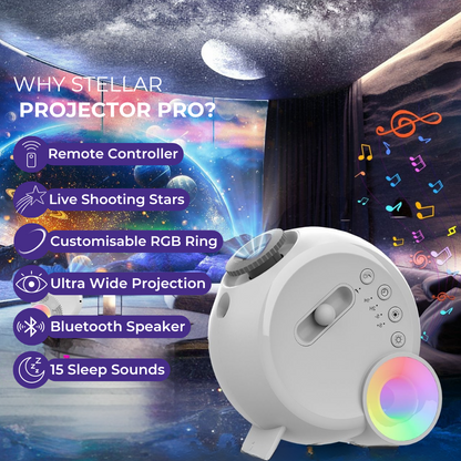 Cosmico Stellar Galaxy Projector Plus